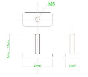 Vorschau Maßangaben DIY Kederschraube