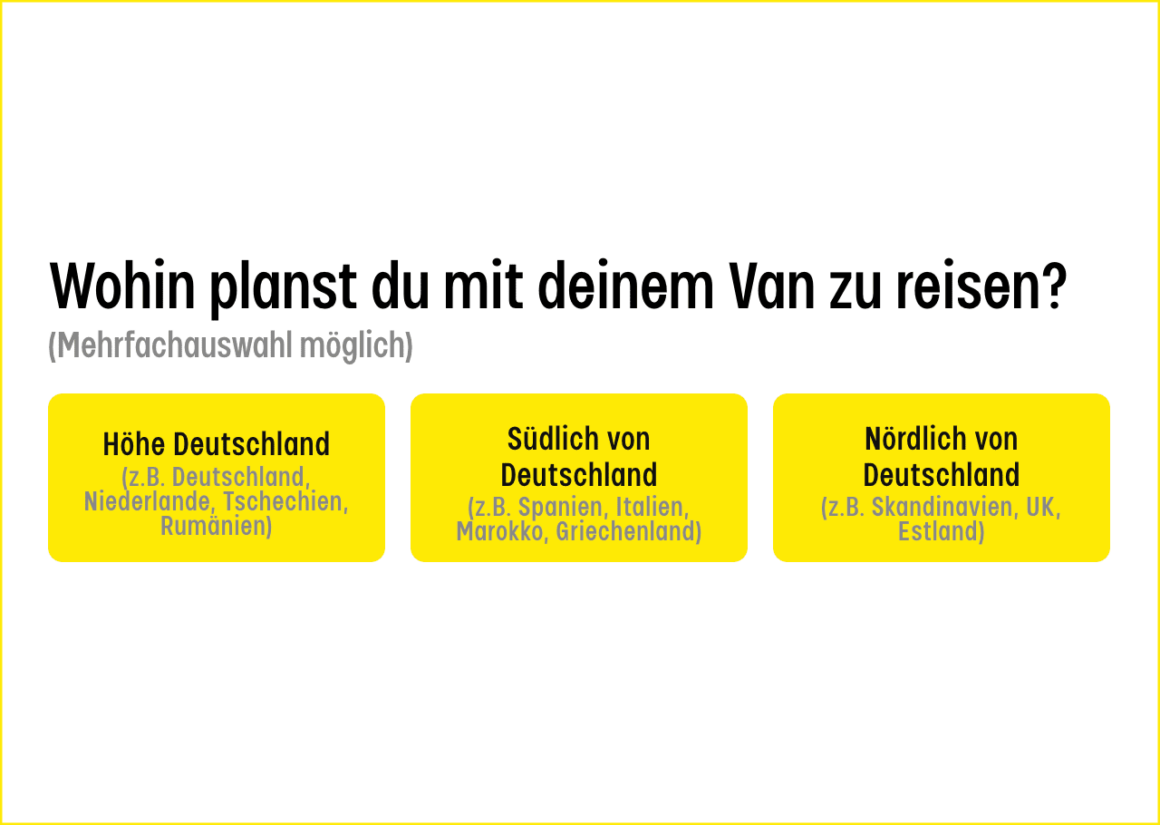 Wohin gehen deine Reisen?