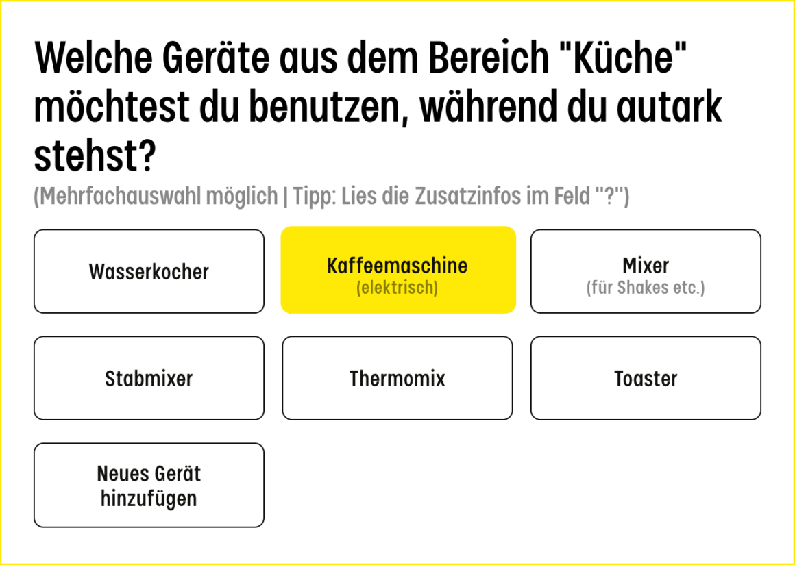 Welche Küchengeräte magst du im Campingurlaub nicht vermissen?