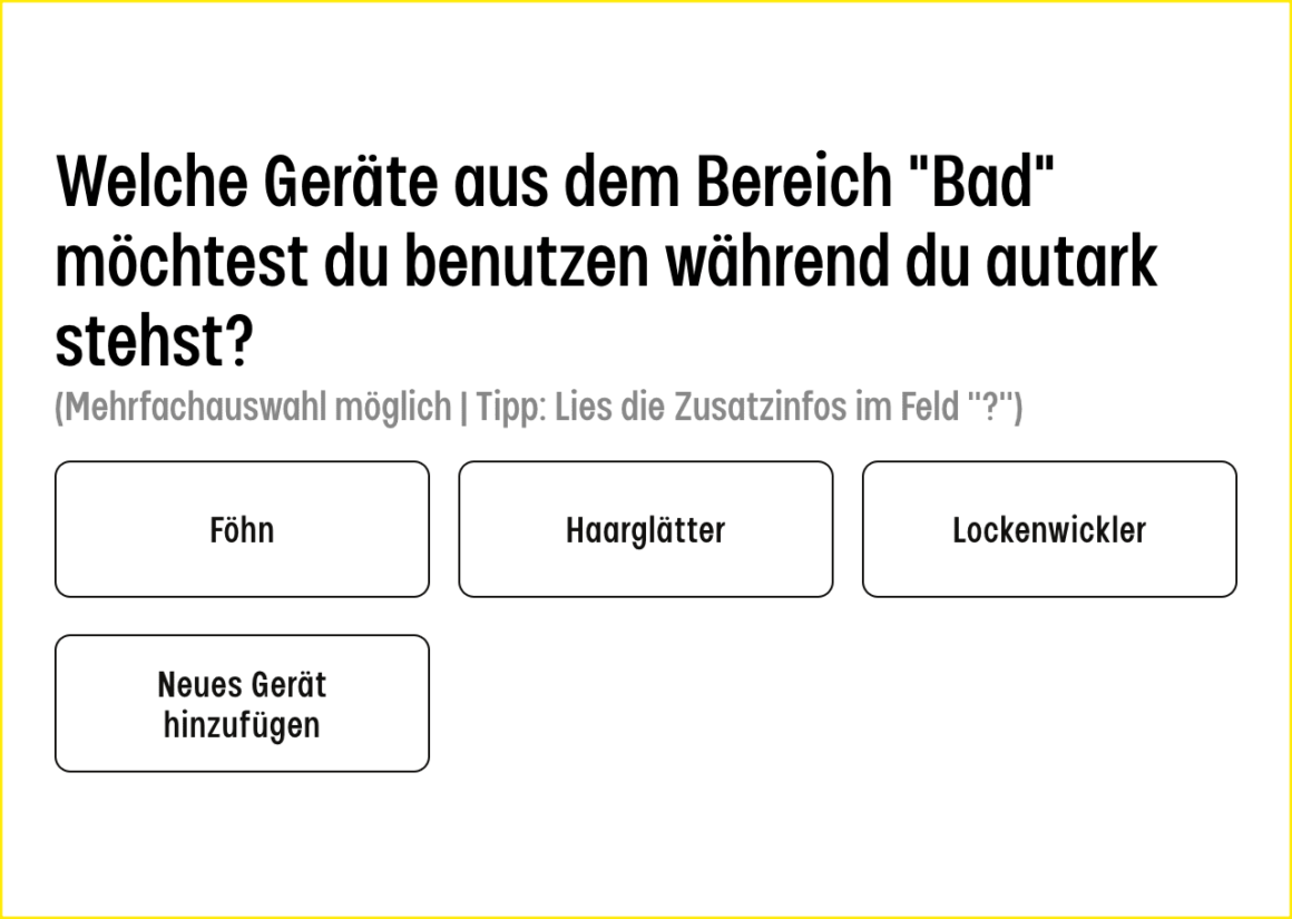 Brauchst du unterwegs ein Badezimmer?